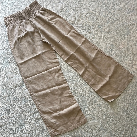 Forever 21 Tan Wide Leg Pants - Picture 2 of 4